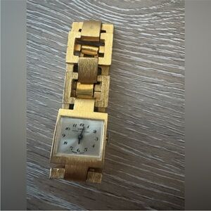 Women’s Oris watch Swiss made gold toned
